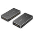 Black metal Vention 2 in 1 VGA KVM switch for dual computers
