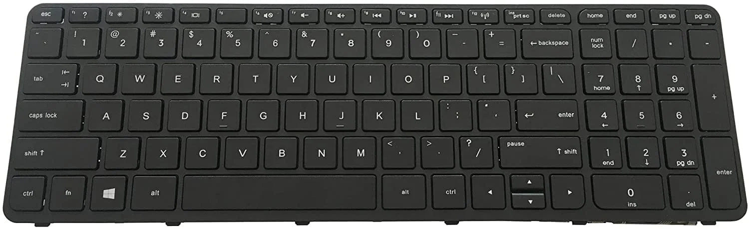 HP Pavilion 17-e Series Keyboard with Frame
