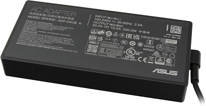 Original ASUS 200W charger for Zephyrus and TUF Gaming
