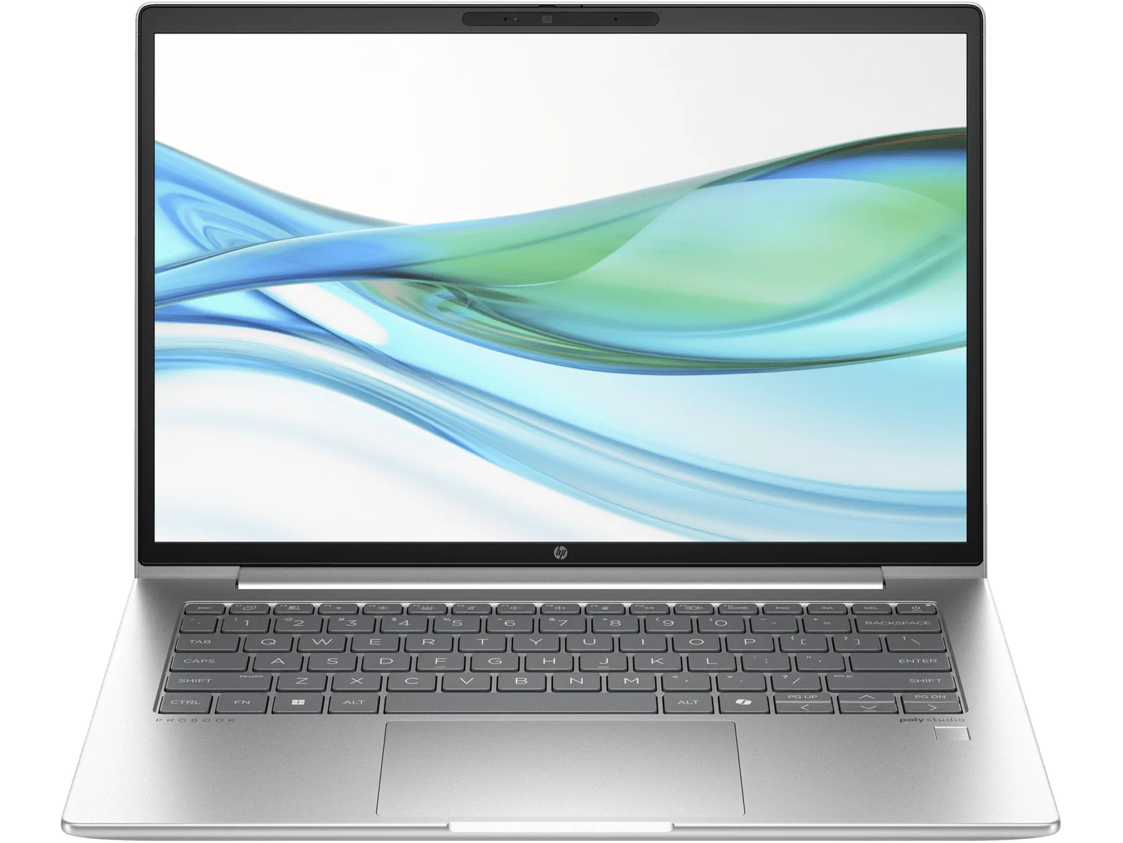 HP ProBook 440 G11 Ultra 7 laptop front view with 14” WUXGA display
