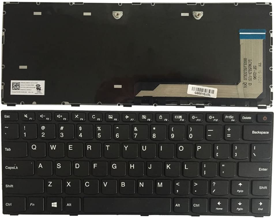  Lenovo 110-14ISK laptop keyboard US layout
