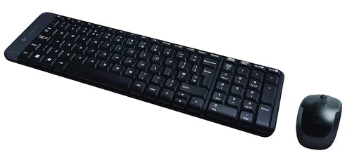 Logitech MK220 wireless keyboard and mouse combo black
