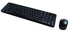 Logitech MK220 wireless keyboard and mouse combo black

