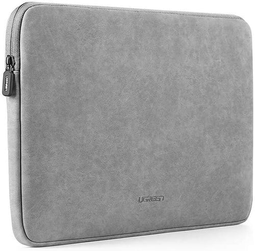 Beige 14-inch laptop sleeve for protection
