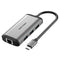 6-in-1 Type-C hub for laptops – Vention Gray
