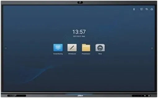 Dahua LCH86-MC410-B 86 inch 4K smart interactive whiteboard with finger and stylus pen support
