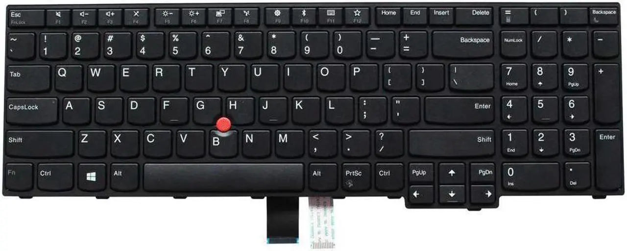 Original Lenovo E570 US layout laptop keyboard

