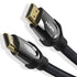 Vention 1M nylon braided HDMI cable black metal
