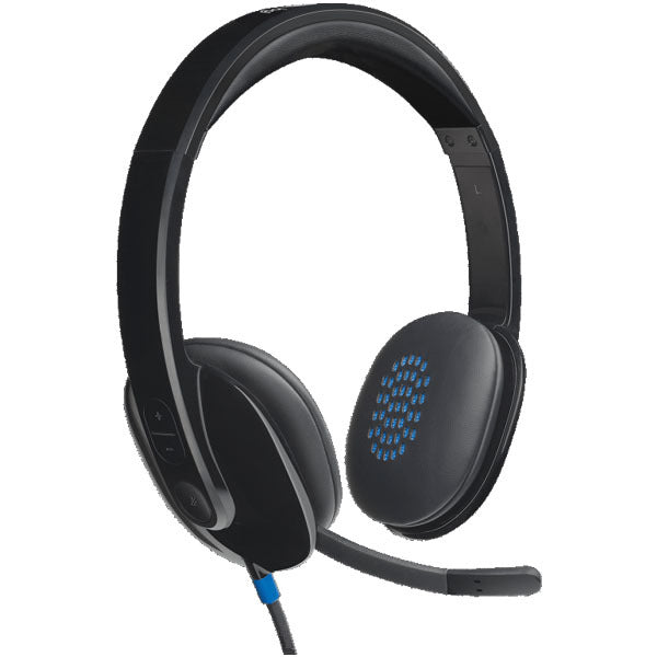 Logitech H540 USB headset with noise-cancelling mic

