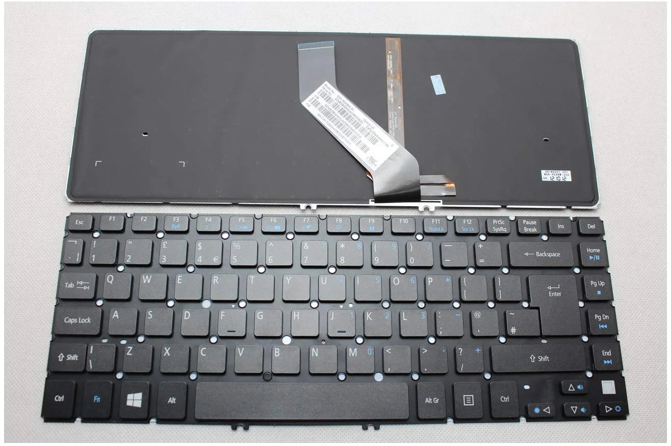 Acer V5-472 Ultrabook US layout black keyboard

