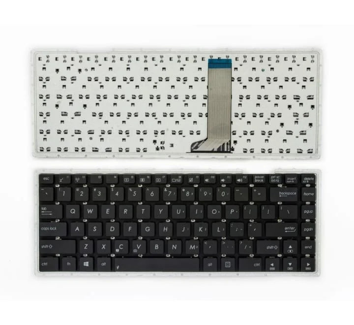 Asus X453 series laptop keyboard US layout black
