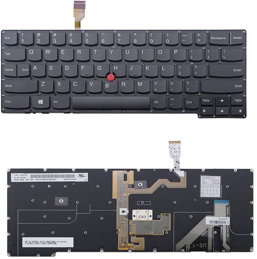 Original Lenovo ThinkPad X1 Carbon Gen 2 backlit keyboard
