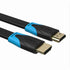 HDMI cable 1.5m flat design black for TVs
