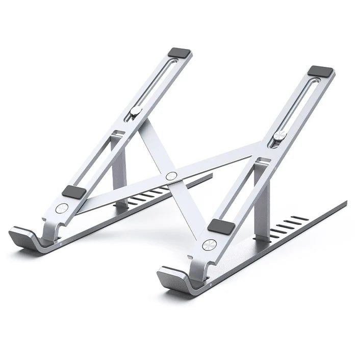 Vention foldable laptop stand silver adjustable design