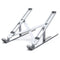 Vention foldable laptop stand silver adjustable design