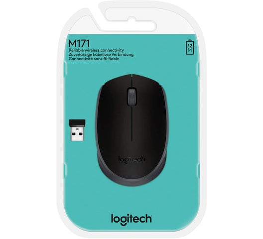 Logitech M171 wireless mouse black
