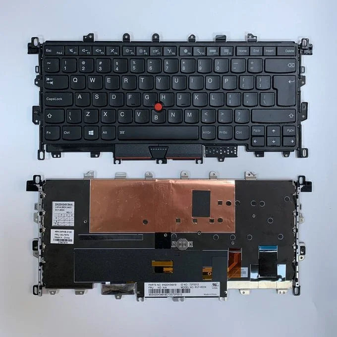 Original Lenovo X1 Carbon 4th Gen laptop keyboard
