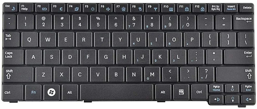 Samsung N150 replacement keyboard US layout
