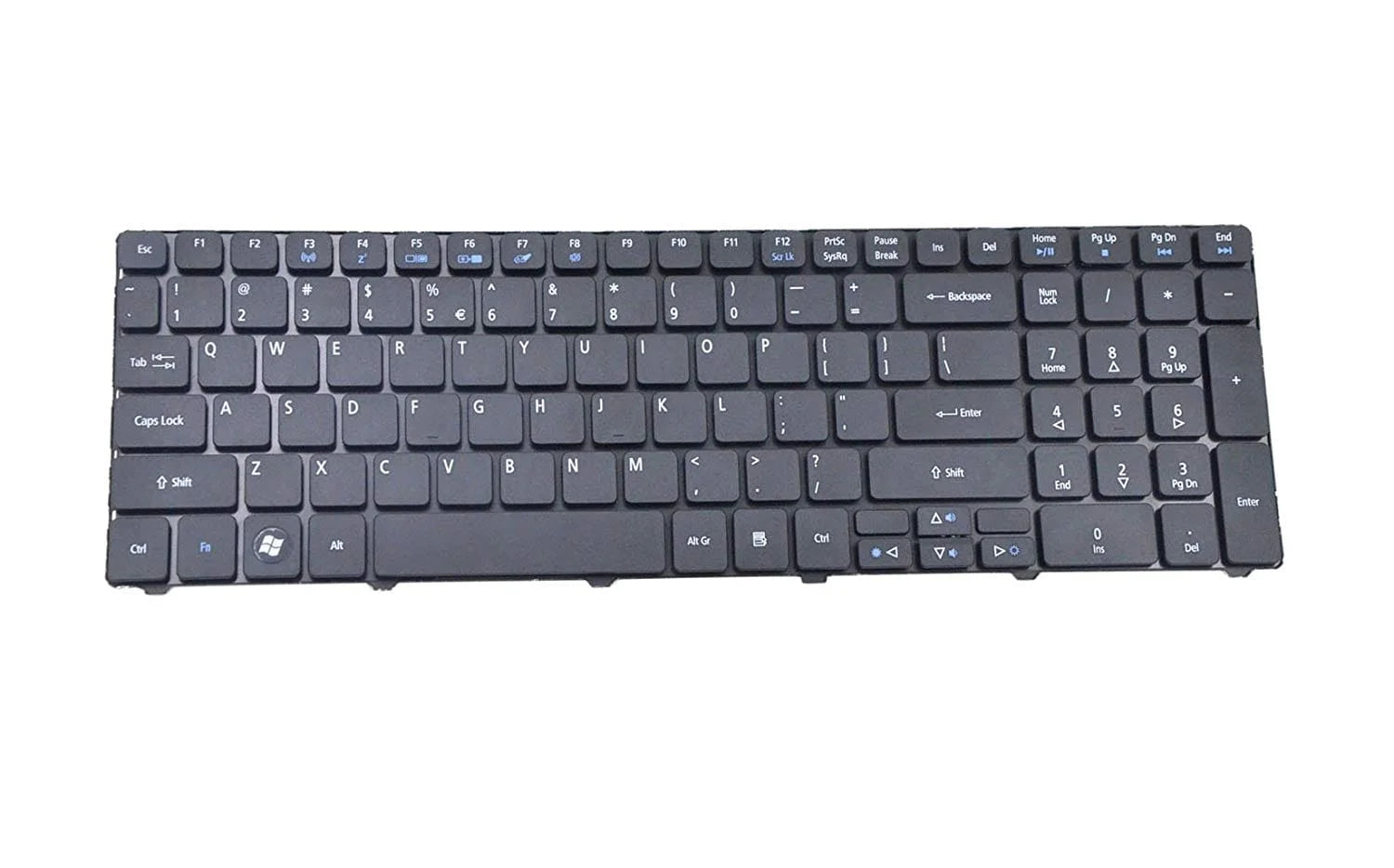 Black US keyboard for Acer Aspire 5741G
