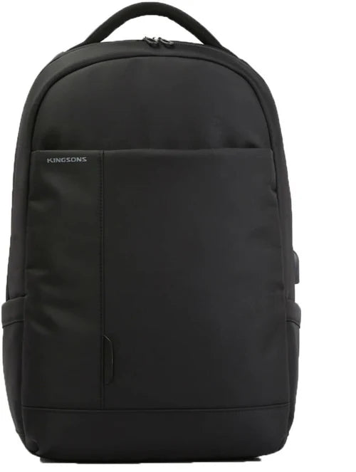 Kingsons KB K9007W 15.6-inch black smart laptop backpack
