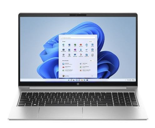 HP ProBook 450 G10 i5 laptop front view with 15.6” FHD display
