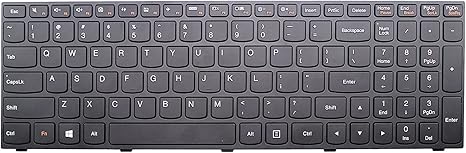 Lenovo B50 US layout laptop keyboard with frame

