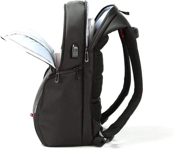 Kingsons KS3140W City Elite 15.6-inch waterproof laptop backpack with USB port
