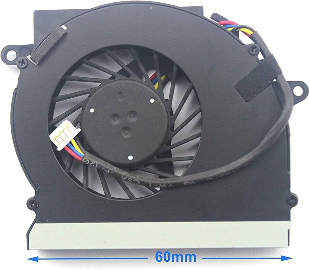 HP EliteBook 2540 2540p Cooling Fan P/N 598788-001 598789-001