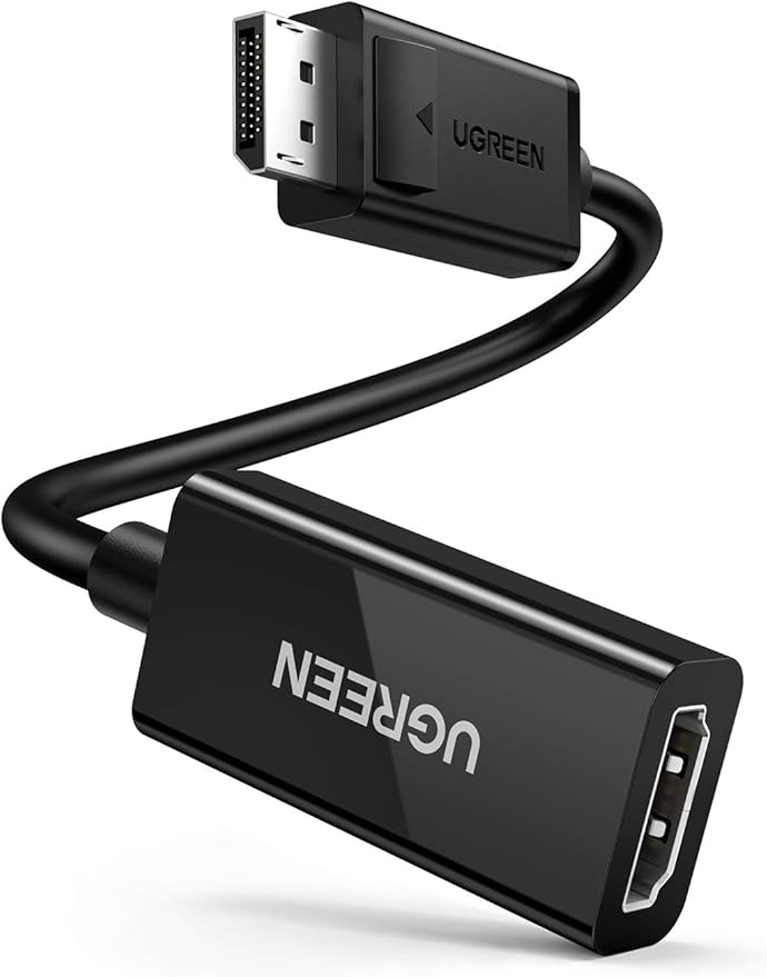 Compact and reliable UGREEN 4K HDMI adapter for DisplayPort devices
