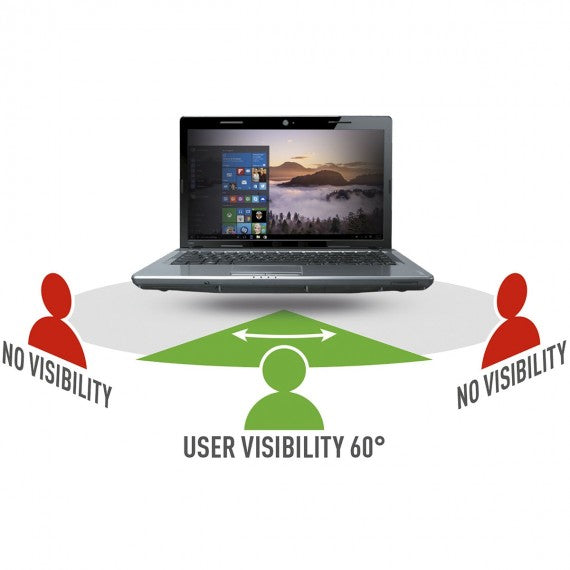 Anti-glare privacy screen for 27" widescreen monitors
