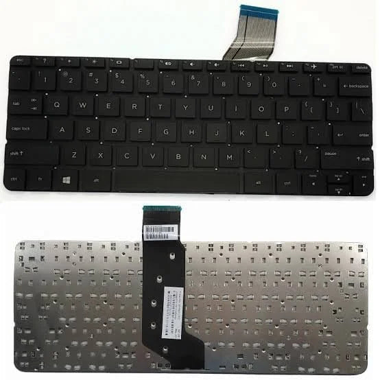 Black Keyboard for HP Pavilion 11x360 Convertible Laptop
