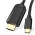 2 meter Vention aluminum USB-C to HDMI cable
