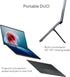 Zenbook Duo OLED 14-inch touchscreen laptop Inkwell Gray
