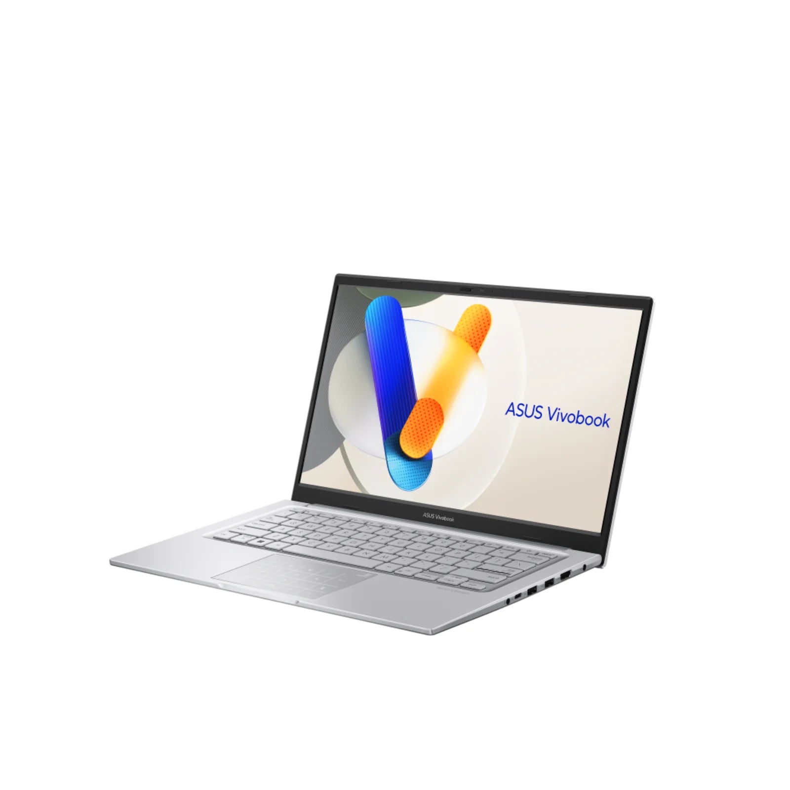 14” FHD display with slim bezels – front view
