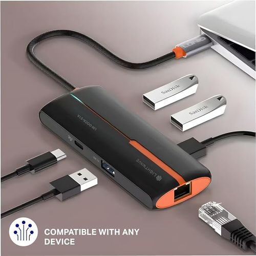 USB-C multiport dock – LightWave LW-DOCK-51A model
