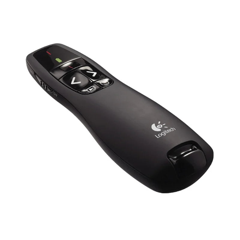 Remote presenter with built-in laser pointer
