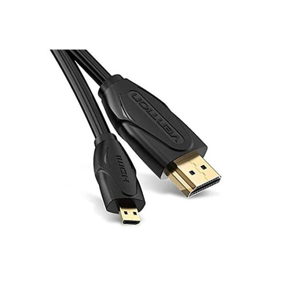 Vention Mini HDMI cable 2m black for camcorder and TV
