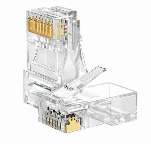 High-quality Cat6 unshielded RJ45 connector for Ethernet cables
