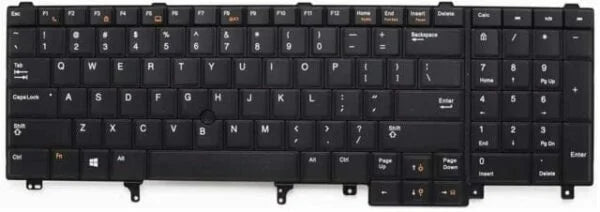 Keyboard for Dell Precision M4600 M4700 M6700 – OEM Replacement
