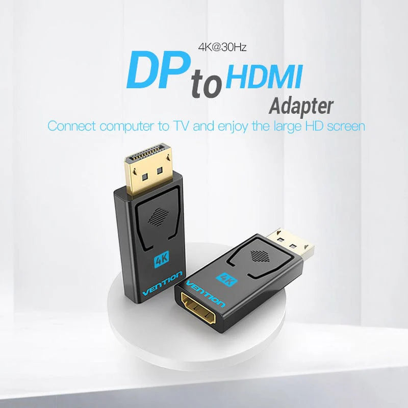 Vention DP to HDMI Adapter for Monitor and Laptop