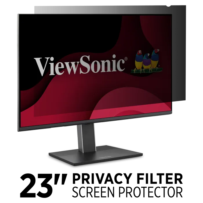 23" monitor privacy screen protector for secure work
