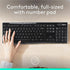 Durable and ergonomic Logitech K270 keyboard for PC use
