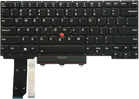 Backlit keyboard for Lenovo E14 laptop replacement

