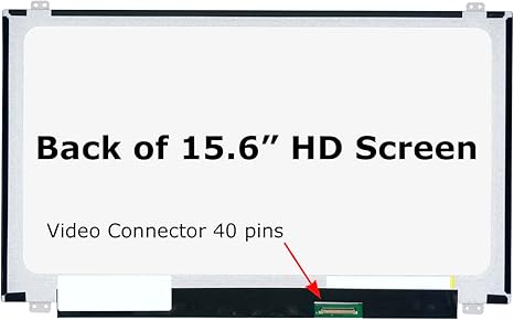Slim 15.6 Laptop Display Panel for HP, Dell, Lenovo
