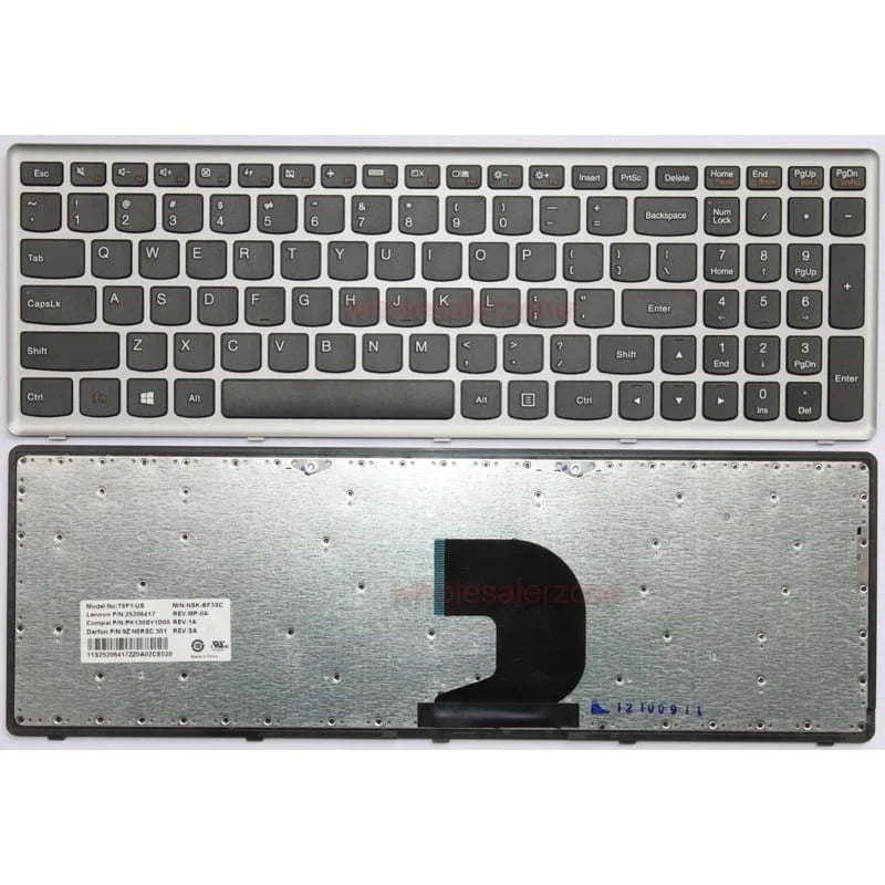 Replacement keyboard for Lenovo P500 no backlight
