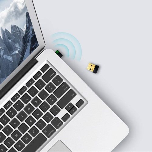Compact Wi-Fi dongle for laptops and desktops
