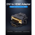 Vention DVI to HDMI adapter for monitor and TV
