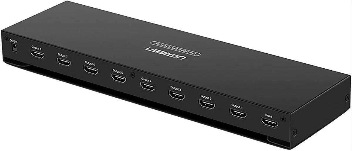 Reliable HDMI splitter for gaming, office, and home setups
