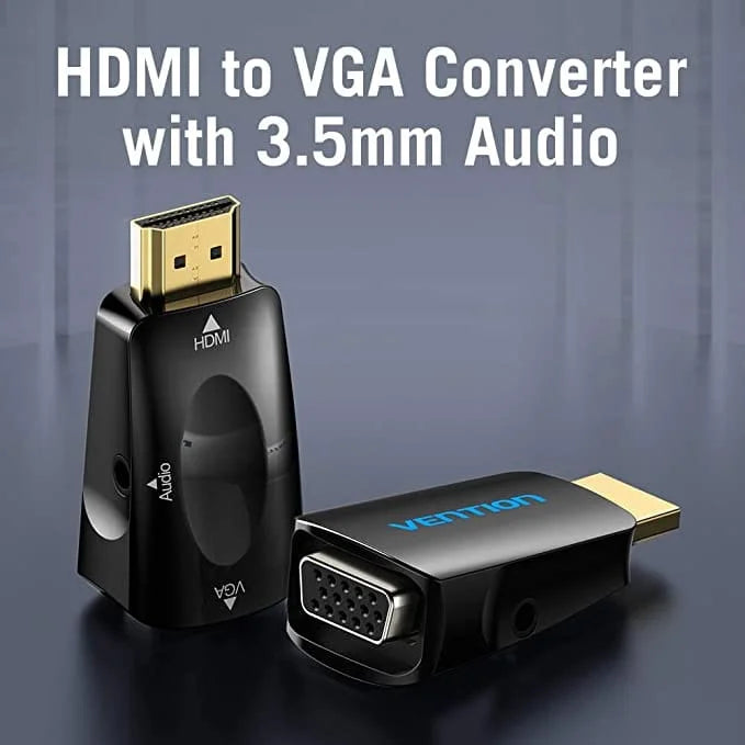 Vention 3.5mm Audio HDMI to VGA Adapter
