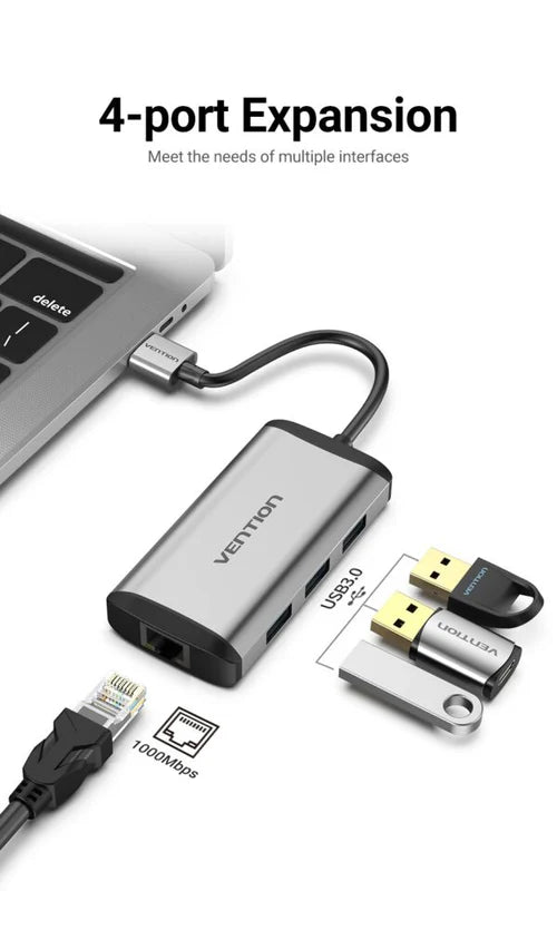 Vention USB 3.0 docking station for laptops
